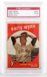 EARLY WYNN WHITE SOX GRADED BASEBALL CARD