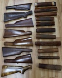 LOT OF 19 WINCHESTER SHOTGUN AND RIFLE GUN STOCKS