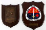 LOT 2 U.S. NAVY AWARD PLAQUES USS TARAWA & VIETNAM