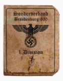 WWII GERMAN SONDERVERBAND AUSWEIS ID BOOKLET