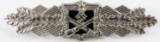 WWII GERMAN THIRD REICH SILVER CLOSE COMBAT CLASP