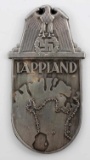 WWII GERMAN THIRD REICH LAPPLAND SLEEVE SHEILD