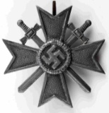 WWII GERMAN 1ST CLASS SERVICE CROSS W/ SWORDS