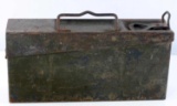 WWII GERMAN THIRD REICH MG 34 AMMUNITION CAN