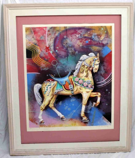 ARTIST PROOF SIGNED HORSE LITHOGRAPH LIMITED ED.