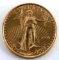 1/10 OZT AMERICAN EAGLE GOLD COIN BU