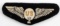 WWI ARMY AIR SERVICE BALLOON PILOT BADGE PATCH