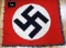 WWII GERMAN THIRD REICH LARGE SS REGIMENT FLAG