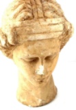 ANCIENT ROMAN MARBLE BUST OF A WOMAN