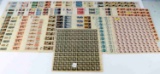 US POSTAGE STAMP SHEETS 20C & 22C OVER $425 FACE