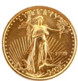 1/10 OZT AMERICAN EAGLE GOLD COIN BU