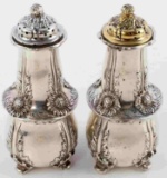 TIFFANY & CO SILVER SALT & PEPPER SHAKERS