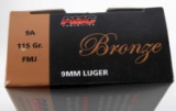 400 ROUNDS OF 9MM LUGER FMJ AMMUNITION