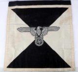 WWII GERMAN SS COMMANDER HIMMLER PODIUM BANNER