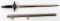 SPANISH AIR FORCE NCO DAGGER SWORD WITH SCABBARD