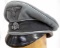 WWII GERMAN REICH WAFFEN SS CRUSHER CAP VISOR