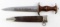 WWII GERMAN REICH SA DAGGER WITH SCABBARD