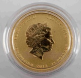 1/10 OZ GOLD AUSTRALIAN AMERICAN MEMORIAL COIN