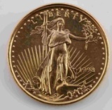 1/10TH OZ GOLD AMERICAN EAGLE COIN