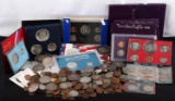 6 POUNDS OF WORLD US COINS TOKENS & NUMISMATICS