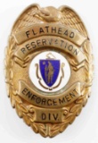 FLATHEAD RESERVATION ENFORCEMENT DIV. POLICE BADGE