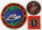 LOT OF 3 US MILITARY PATCHES AIRBORNE MARINES NAVY
