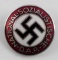 WWII GERMAN NSDAP PARTY MEMBERSHIP LAPEL BADGE