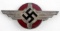 WWII GERMAN THIRD REICH DLV GLIDER KORPS CAP BADGE