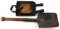 WWII GERMAN THIRD REICH SS COMBAT SHOVEL & COVER