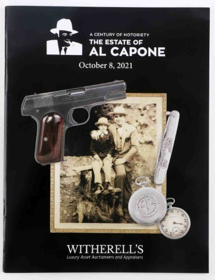 WITHERELLS GANGSTER AL CAPONE ESTATE CATALOG BOOK