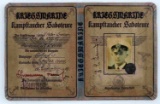 WWII GERMAN THIRD REICH ID BOOKLET KRIEGSMARINE