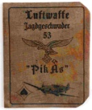 WWII GERMAN LUFTWAFFE JADGESCHWADER 53 AUSWEIS