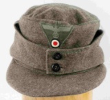 WWII GERMAN THIRD REICH ARMY HEER M43 COMBAT CAP