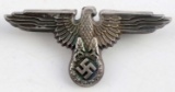 WWII GERMAN THIRD REICH WAFFEN SS VISOR CAP EAGLE