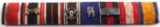 WWII GERMAN THIRD REICH MILITARY PLACE RIBBON BAR