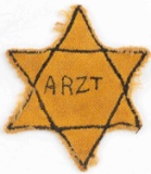 WWII GERMAN THIRD REICH JEWISH CAMP ARTZ STAR