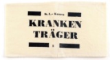 WWII GERMAN KRANKEN TRAGER STRETCHER ARM BAND