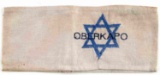WWII GERMAN CONCENTRATION CAMP OBERKAPO ARMBAND