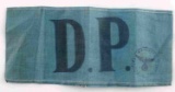 WWII GERMAN THIRD REICH DISPLACED PERSONS ARM BAND