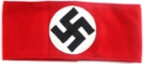 WWII GERMAN NSDAP SWASTIKA OVERCOAT ARM BAND