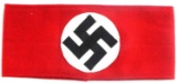 WWII GERMAN NSDAP SA SWASTIKA OVERCOAT ARMBAND