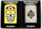 TWO NEW ZIPPO REFILLABLE BUTANE LIGHTERS