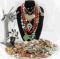 9 POUNDS UNSEARCHED COSTUME JEWELRY