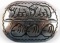 GB STERLING NAVAJO BELT BUCKLE BY GEORGE BEGAY