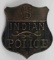 U.S. INDIAN POLICE IRVIN & JACHENS S.F BADGE