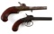 2 MODERN BLACK POWDER PISTOLS ETHAN ALLEN OTHER