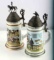 2 GERMAN BEER STEINS FOR BAVARIAN AIR & RIDING REG