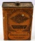 VINTAGE 1930S HERCULES GUNPOWDER BOX WITH POWDER