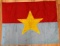VIETNAM WAR NVC NORTH VIET CONG BATTLE FLAG