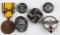 WWII GERMAN HJ NSKK THIRD REICH BADGE LOT